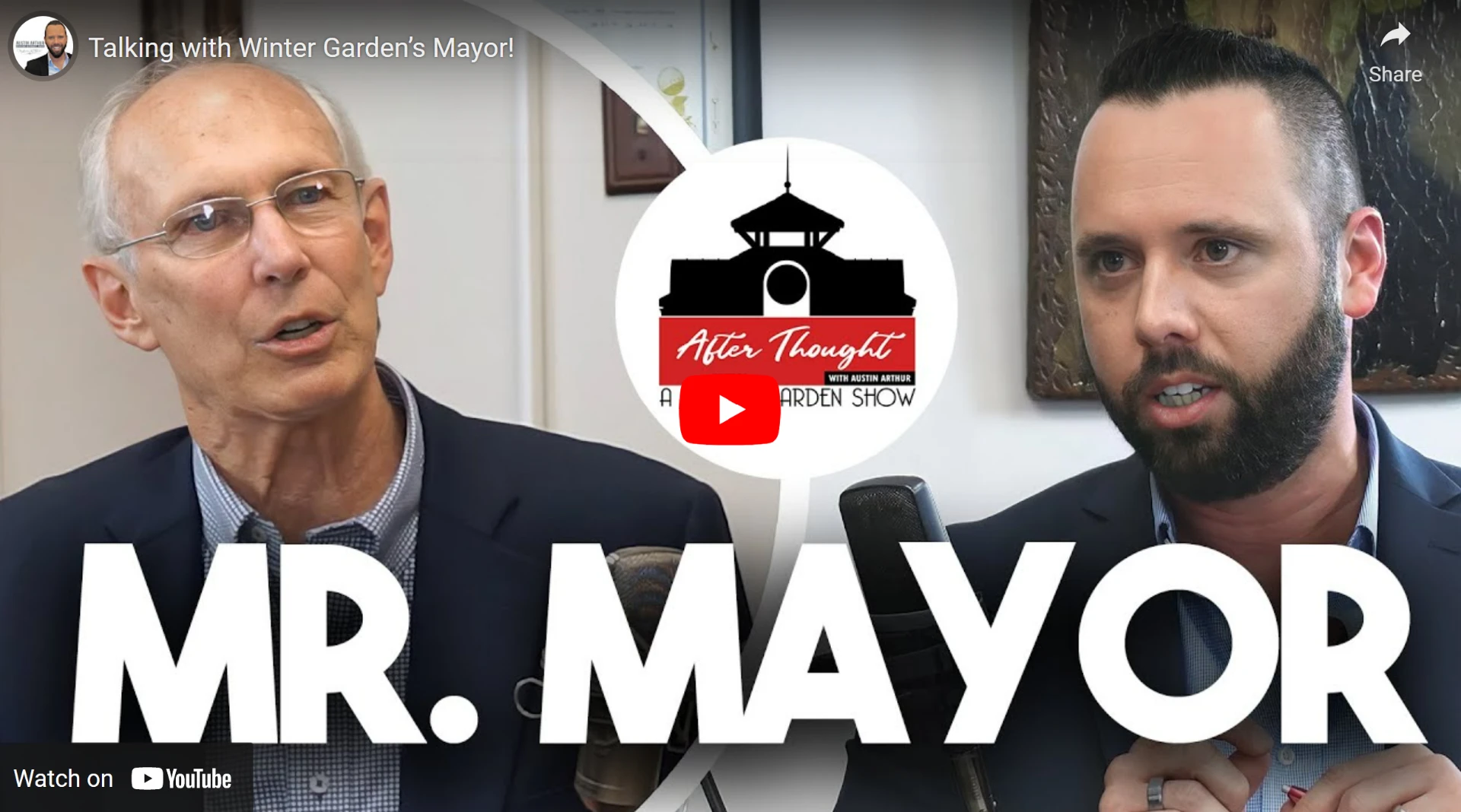 After Thought Season One episode with Winter Garden Mayor John Rees
